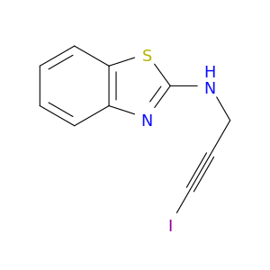 2-Benzothiazolamine, N-(3-iodo-2-propynyl)-