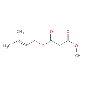 Propanedioic acid, methyl 3-methyl-2-butenyl ester