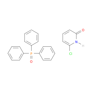2(1H)-Pyridinone, 6-chloro-, compd. with triphenylphosphine oxide (1:1)