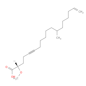 17-Octadecen-5-ynoic acid, 2-methoxy-12-methyl-, (2S)-