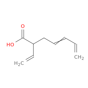 4,6-Heptadienoic acid, 2-ethenyl-