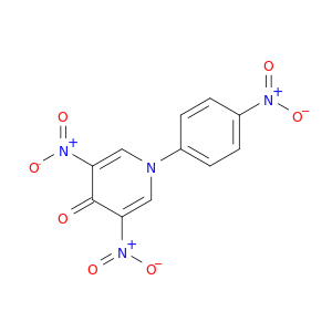 4(1H)-Pyridinone, 3,5-dinitro-1-(4-nitrophenyl)-