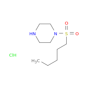 1-(pentane-1-sulfonyl)piperazine hydrochloride