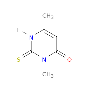 4(1H)-Pyrimidinone, 2,3-dihydro-3,6-dimethyl-2-thioxo-