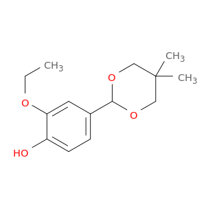 4-(5,5-二甲基-1,3-二氧烷-2-基)-2-乙氧基苯酚