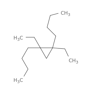 Cyclopropane, 1,2-dibutyl-1,2-diethyl-