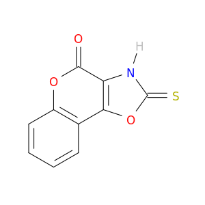 4H-[1]Benzopyrano[3,4-d]oxazol-4-one, 2,3-dihydro-2-thioxo-