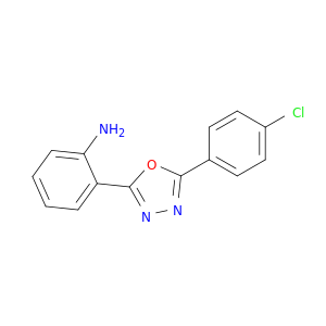 Benzenamine,2-[5-(4-chlorophenyl)-1,3,4-oxadiazol-2-yl]-