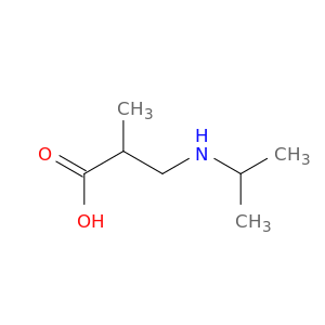 Propanoic acid, 2-methyl-3-[(1-methylethyl)amino]-