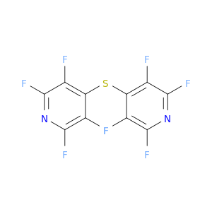 Pyridine, 4,4'-thiobis[2,3,5,6-tetrafluoro-