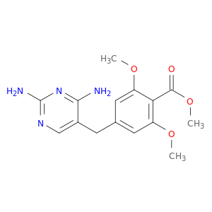 Methyl 4-((2,4-diamino-5-pyrimidinyl)methyl)-2,6-dimethoxybenzoate