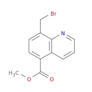 5-Quinolinecarboxylic acid, 8-(bromomethyl)-, methyl ester