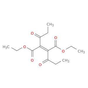 2-Butenedioic acid, 2,3-bis(1-oxopropyl)-, diethyl ester, (E)-
