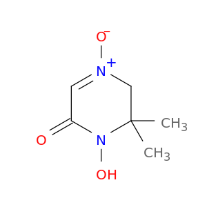 2(1H)-Pyrazinone,5,6-dihydro-1-hydroxy-6,6-dimethyl-, 4-oxide