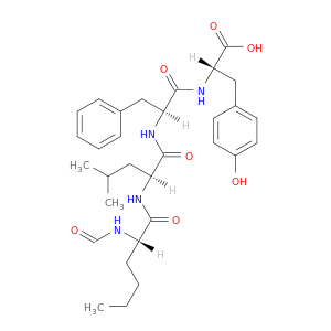 L-Tyrosine, N-[N-[N-(N-formyl-L-norleucyl)-L-leucyl]-L-phenylalanyl]- (9CI)