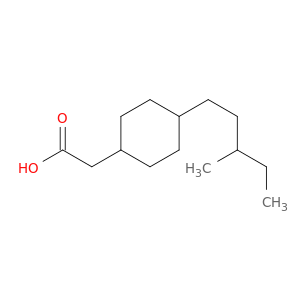 2-[4-(3-Methylpentyl)cyclohexyl]acetic Acid