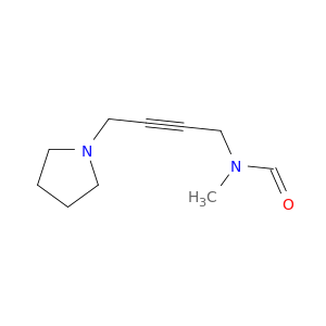 Formamide, N-methyl-N-[4-(1-pyrrolidinyl)-2-butynyl]-