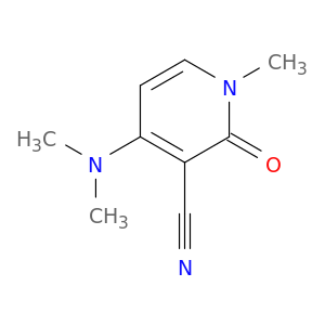 3-Pyridinecarbonitrile, 4-(dimethylamino)-1,2-dihydro-1-methyl-2-oxo-