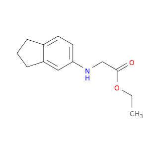 Glycine,N-(2,3-dihydro-1H-inden-5-yl)-, ethyl ester