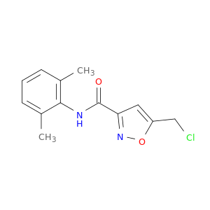 3-Isoxazolecarboxamide,5-(chloromethyl)-N-(2,6-dimethylphenyl)-