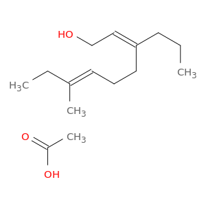 2,6-Nonadien-1-ol, 7-methyl-3-propyl-, acetate, (E,E)-