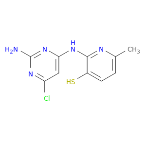 3-Pyridinethiol,2-[(2-amino-6-chloro-4-pyrimidinyl)amino]-6-methyl-