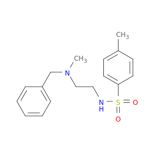 Benzenesulfonamide, 4-methyl-N-[2-[methyl(phenylmethyl)amino]ethyl]-