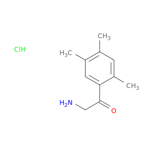 2-Amino-1-(2,4,5-trimethylphenyl)ethan-1-one Hydrochloride