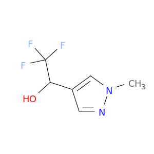 2,2,2-Trifluoro-1-(1-methyl-1h-pyrazol-4-yl)ethan-1-ol