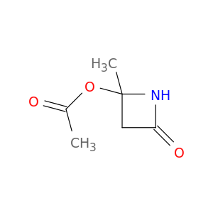 2-Azetidinone, 4-(acetyloxy)-4-methyl-