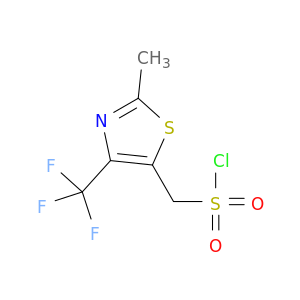 5-噻唑甲磺酰磺酰氯,2-甲基-4-(三氟甲基)-