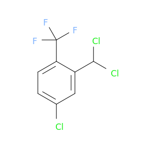 Benzene, 4-chloro-2-(dichloromethyl)-1-(trifluoromethyl)-