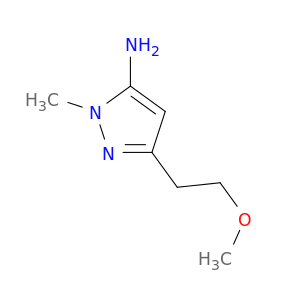 3-(2-Methoxyethyl)-1-methyl-1H-pyrazol-5-amine
