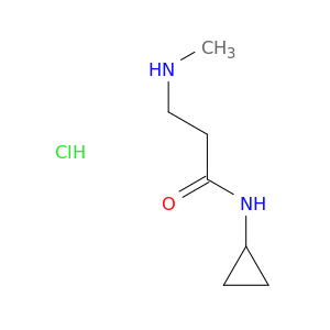 N-Cyclopropyl-3-(methylamino)propanamide Hydrochloride