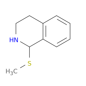 Isoquinoline, 1,2,3,4-tetrahydro-1-(methylthio)-