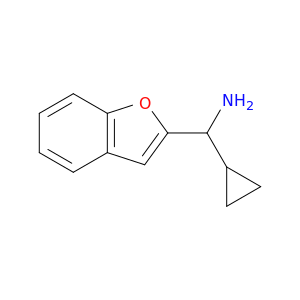1-苯并呋喃-2-基(环丙基)甲胺