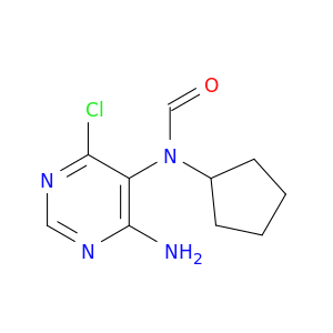 N-(4-AMINO-6-CHLORO-PYRIMIDIN-5-YL)-N-CYCLOPENTYL-FORMAMIDE
