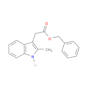 1H-Indole-3-acetic acid, 2-methyl-, phenylmethyl ester