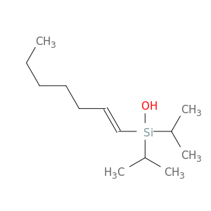 (E)-庚烯基二异丙基硅醇