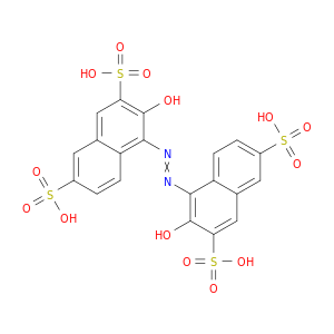 2,7-Naphthalenedisulfonic acid, 4,4'-azobis[3-hydroxy-