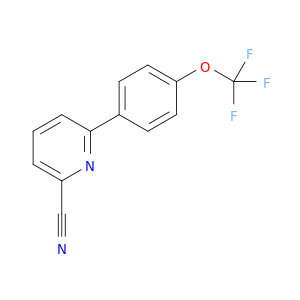 2-Pyridinecarbonitrile, 6-[4-(trifluoromethoxy)phenyl]-