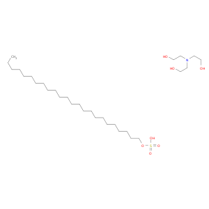 1-四氰醇,1-(硫酸氢),COMPD。用2,2',2''-氮硅(2')[乙醇](1：1)