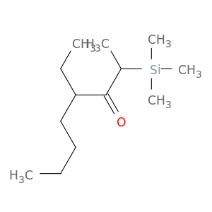 3-Octanone, 4-ethyl-2-(trimethylsilyl)-