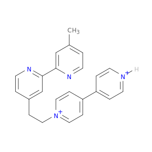 4,4'-Bipyridinium, 1-[2-(4'-methyl[2,2'-bipyridin]-4-yl)ethyl]-
