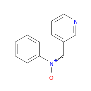 Benzenamine, N-(3-pyridinylmethylene)-, N-oxide