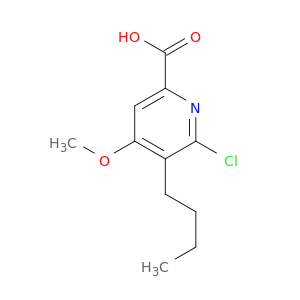 2-Pyridinecarboxylic acid, 5-butyl-6-chloro-4-methoxy-