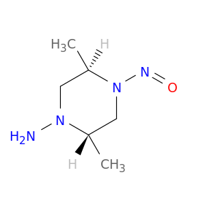 Piperazine,1-amino-2,5-dimethyl-4-nitroso-, trans- (8CI)