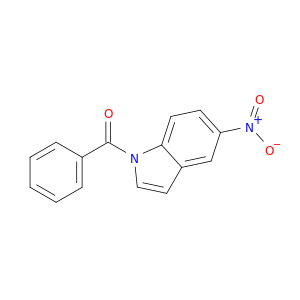 1H-Indole, 1-benzoyl-5-nitro-