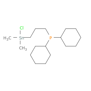 Phosphine, [3-(chlorodimethylstannyl)propyl]dicyclohexyl-