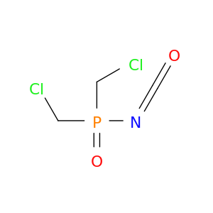 Phosphinic isocyanate, bis(chloromethyl)-